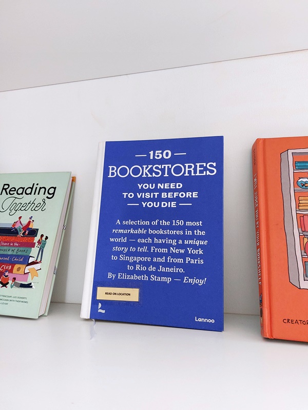 book at foreword library, titled 150 bookstores you need to visit before you die